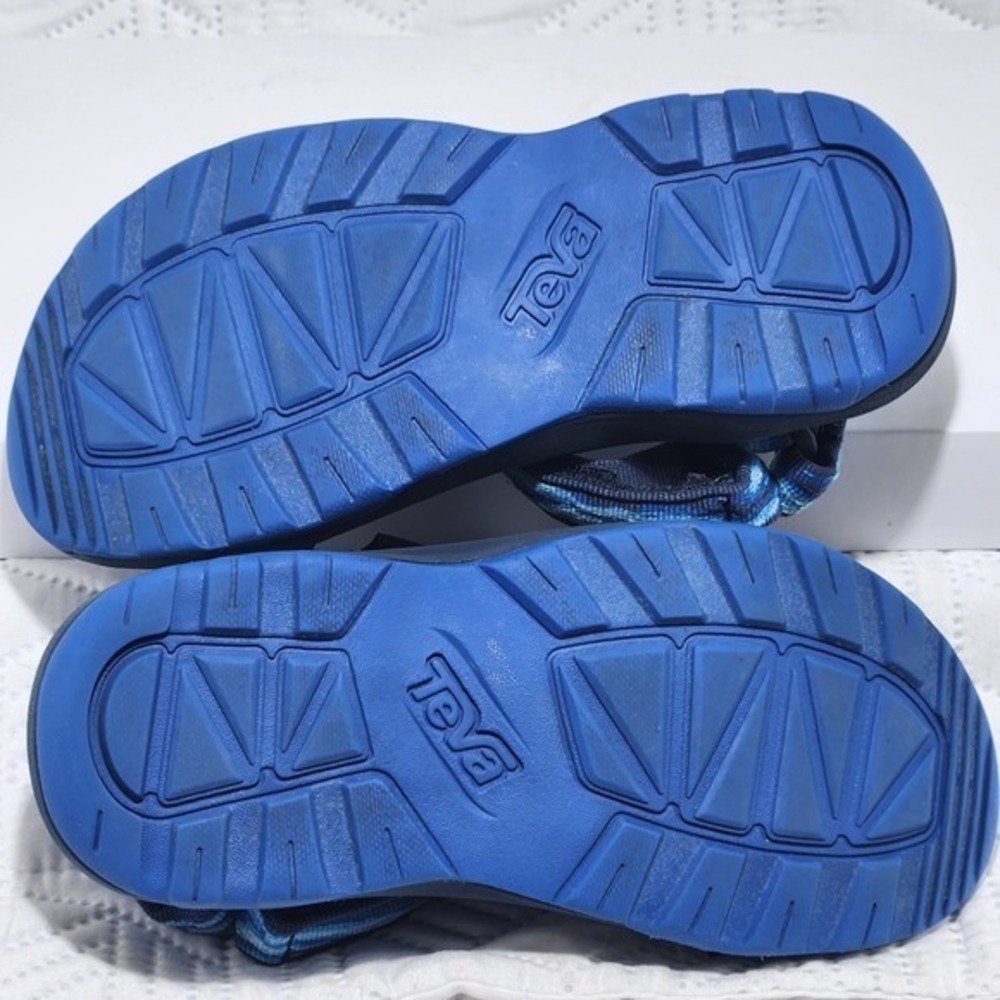 Teva Sandals Kids Hurricane XLT2 Blue Sport Size 1 Active Outdoor Beach Comfort - Picture 6 of 7